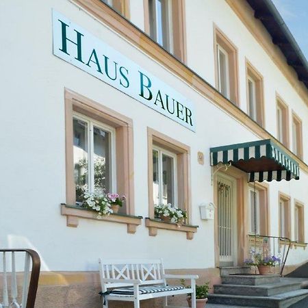 Hotel Haus Bauer Bad Berneck im Fichtelgebirge Bagian luar foto